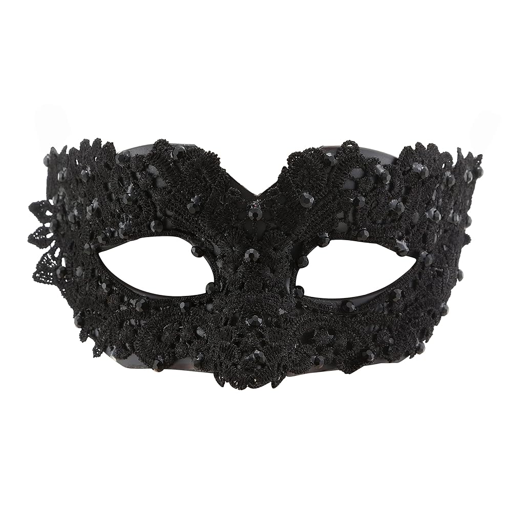 完売前に♪ 国内発送 ハロウィンEMBROIDERED VENICE EYE MASK Amazon.com: CENFPOLA Masquerade Mask for Women, Halloween
